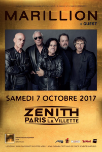 Marillion @ Le Zénith - Paris, France [07/10/2017]