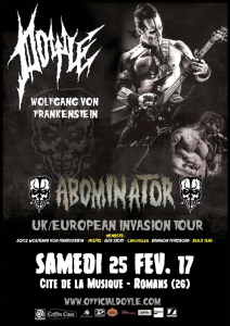 Doyle Wolfgang von Frankenstein @ La Cordonnerie - Romans-sur-Isère, France [25/02/2017]