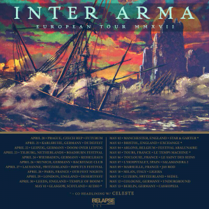 Inter Arma @ Le Temps Machine - Joué-lès-Tours, France [05/05/2017]