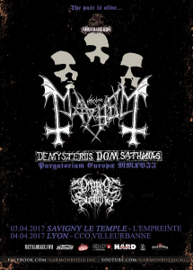 Mayhem @ L'Empreinte - Savigny-le-Temple, France [03/04/2017]