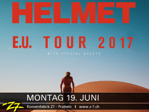 Helmet @ Z7 Konzertfabrik - Pratteln, Suisse [19/06/2017]