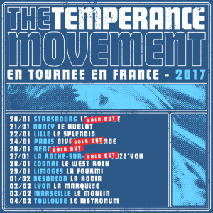 The Temperance Movement @ Le Moulin - Marseille, France [03/02/2017]