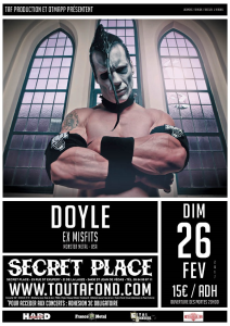 Doyle Wolfgang von Frankenstein @ Secret Place - Saint-Jean-de-Vedas, France [26/02/2017]