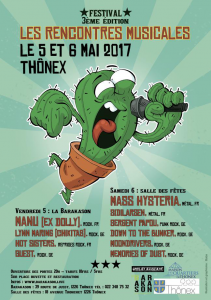 Les Rencontres Musicales Fest #3 @ Salle des Fêtes - Thônex / Genève, Suisse [06/05/2017]