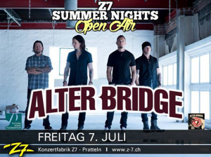 Alter Bridge @ Z7 Konzertfabrik - Pratteln, Suisse [07/07/2017]