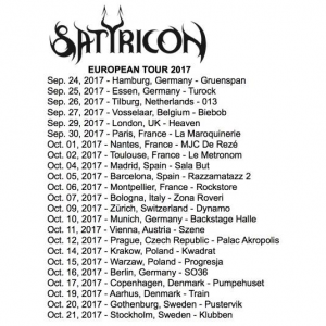 Satyricon @ Sala Razzmatazz  - Barcelone, Espagne [05/10/2017]