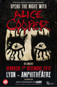 Alice Cooper @ L'Amphithéâtre-Cité Internationale - Lyon, France [01/12/2017]