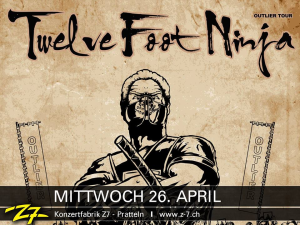 Twelve Foot Ninja @ Z7 Konzertfabrik - Pratteln, Suisse [26/04/2017]