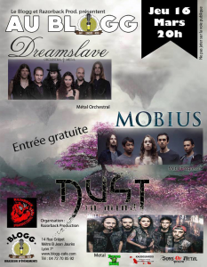 Dreamslave @ Le Blogg Café - Lyon, France [16/03/2017]