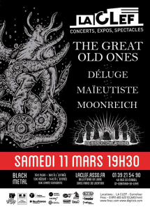 The Great Old Ones @ La Clef - Saint-Germain-en-Laye, France [11/03/2017]