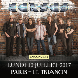 Kansas @ Le Trianon - Paris, France [10/07/2017]