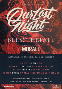 Our Last Night @ Le Connexion Live - Toulouse, France [17/10/2017]