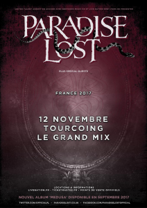 Paradise Lost @ Le Grand Mix - Tourcoing, France [12/11/2017]