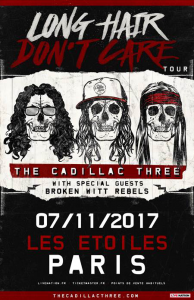 The Cadillac Three @ Les Etoiles - Paris, France [07/11/2017]