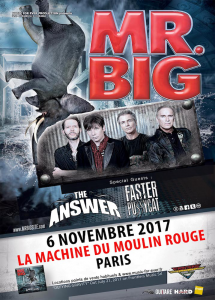 Mr. Big @ La Machine du Moulin-Rouge - Paris, France [06/11/2017]