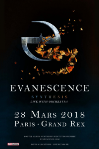 Evanescence @ Le Grand Rex - Paris, France [28/03/2018]