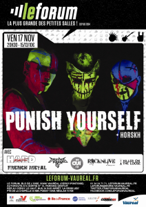 Punish Yourself @ Le Forum - Vauréal, France [17/11/2017]