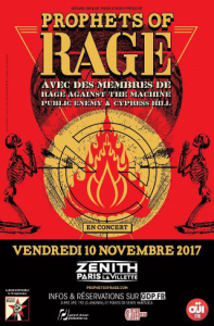 Prophets Of Rage @ Le Zénith - Paris, France [10/11/2017]