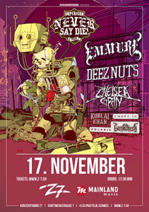 Impericon Never Say Die! 2017 @ Z7 Konzertfabrik - Pratteln, Suisse [17/11/2017]