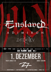 Enslaved @ Z7 Konzertfabrik - Pratteln, Suisse [01/12/2017]