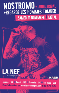Nostromo @ La Nef - Angoulême, Charente, France [11/11/2017]