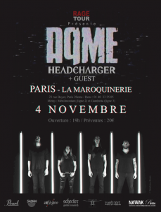 AqMe @ La Maroquinerie - Paris, France [04/11/2017]