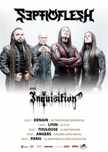 Septicflesh @ Le CCO - Villeurbanne, France [14/01/2018]