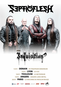 Septicflesh @ Angers Likes Metal - Angers, France [19/01/2018]