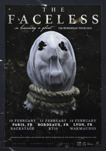 The Faceless @ Le Warmaudio - Décines-Charpieu, France [14/02/2018]