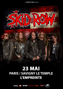Skid Row @ L'Empreinte - Savigny-le-Temple, France [23/05/2018]