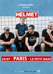 Helmet @ Petit Bain - Paris, France [29/07/2018]