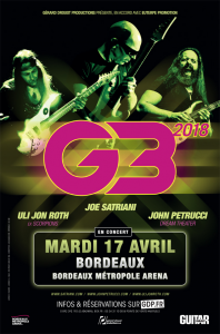 G3 @ Bordeaux Metropole Arena - Floirac, France [17/04/2018]