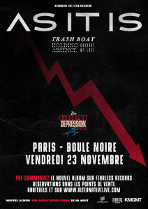 As It Is @ La Boule Noire - Paris, France [23/11/2018]