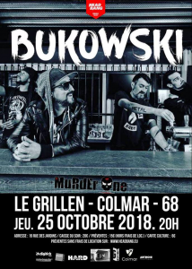 Bukowski @ Le Grillen - Colmar, France [25/10/2018]