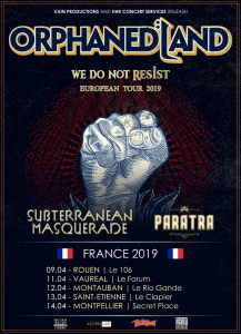 Orphaned Land @ Le Rio Grande - Montauban, France [12/04/2019]