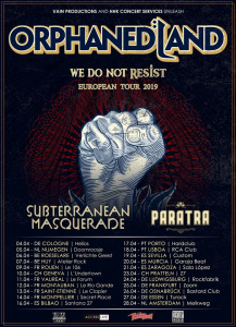 Orphaned Land @ L'Undertown - Meyrin, Suisse [10/04/2019]