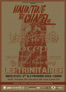 Haunting The Chapel #7 @ Les Trinitaires - Metz, France [01/02/2019]