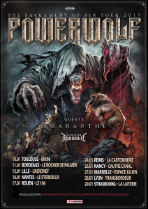 Powerwolf @ Le Stereolux - Nantes, France [16/01/2019]