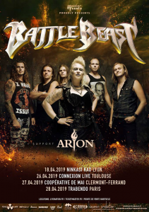 Battle Beast @ La Coopérative de Mai - Clermont-Ferrand, France [27/04/2019]