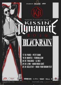 Kissin' Dynamite @ Rock Your Brain Fest - Sélestat, France [25/10/2019]