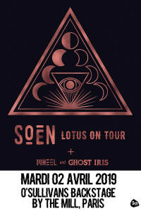 Soen @ Backstage By The Mill - Paris, France [02/04/2019]