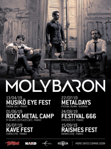 Molybaron @ Metal Days - Tolmin, Slovénie [22/07/2019]