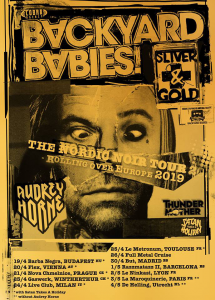 Backyard Babies @ Le Ninkasi Gerland Kao - Lyon, France [02/05/2019]