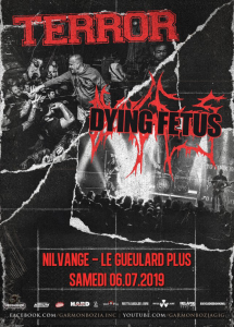 Terror @ Le Gueulard Plus - Nilvange, France [06/07/2019]