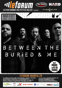Between The Buried And Me @ Le Forum - Vauréal, France [08/10/2019]
