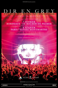 Dir En Grey @ L'Elysée Montmartre - Paris, France [08/02/2020]