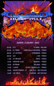 Dragonforce @ La Machine du Moulin-Rouge - Paris, France [11/02/2020]