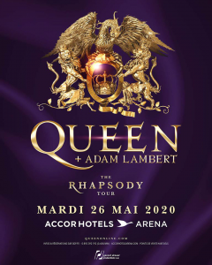 Queen + Adam Lambert @ Accor Arena (ex-AccorHotels Arena, ex-Palais Omnisports Paris Bercy) - Paris, France [26/05/2020]