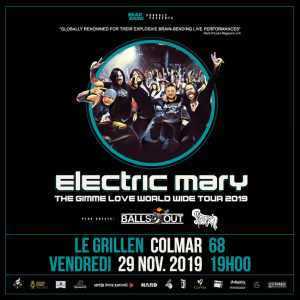 Electric Mary @ Le Grillen - Colmar, France [29/11/2019]