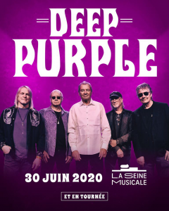 Deep Purple @ La Seine Musicale - Paris, France [30/06/2020]